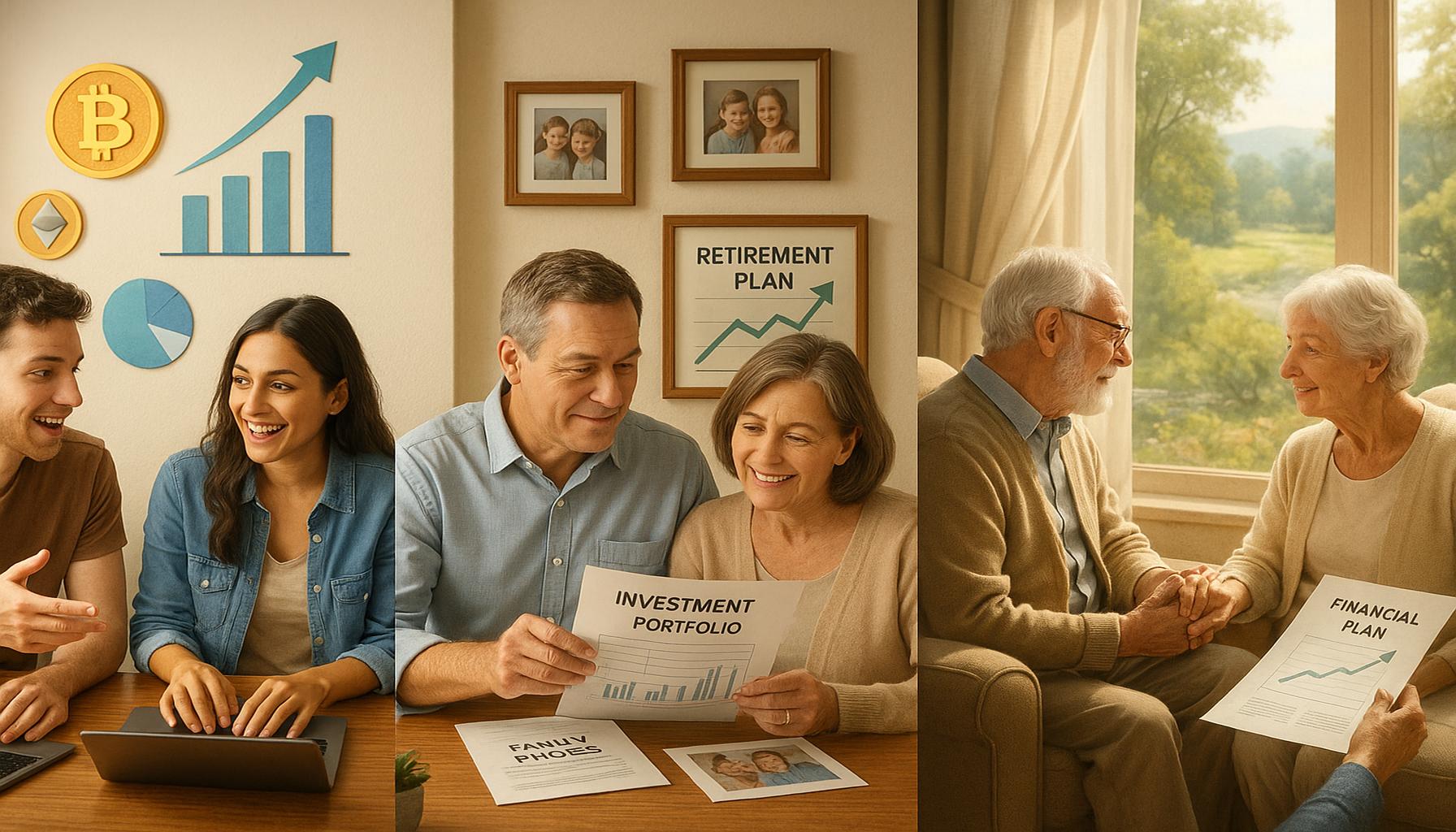 Investment Strategies for Different Stages of Life: Young Adults, Midlife, and Retirement